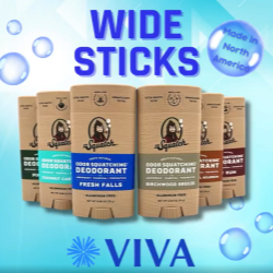 Experience the Full Hug of Wide Deodorant Sticks!
